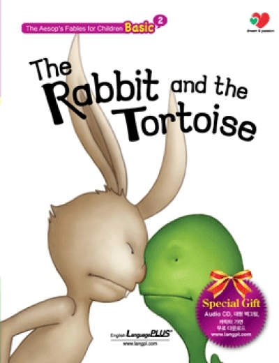 The Aesops Fables for Children Basic (EBS English 방송 도서) / Basic2 The Rabbit and the Tortoise (토끼와 거북이) - (Book 1권 + CD 1장 + 대형벽그림 + 캐릭터 마스크 다운로드 제공)