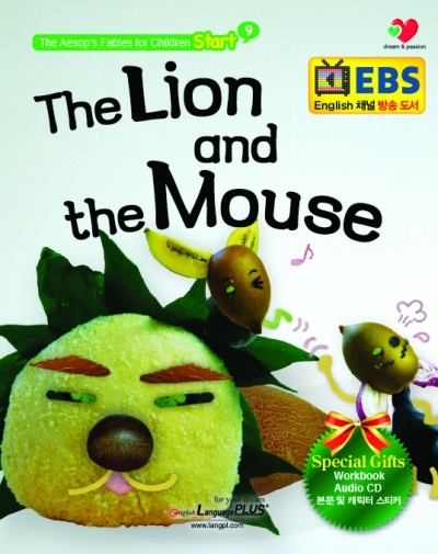 The Aesops Fables for Babies and Children Start / 9 The Lion and the Mouse (스토리북 + 오디오 CD + 워크북 +캐릭터칭찬스티커 + 스티커판)