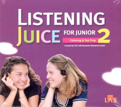 Listening Juice for Junior 2 [Audio CDs (3)] / isbn 9788962240825