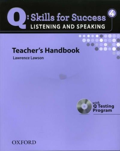 Q: LISTENING & SPEAKING 4 Teacher Book PACK / isbn 9780194756181
