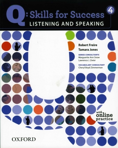 Q: Skills for Success / LISTENING & SPEAKING 4 Student Book (Book 1권 + Online Pack) / isbn 9780194756136
