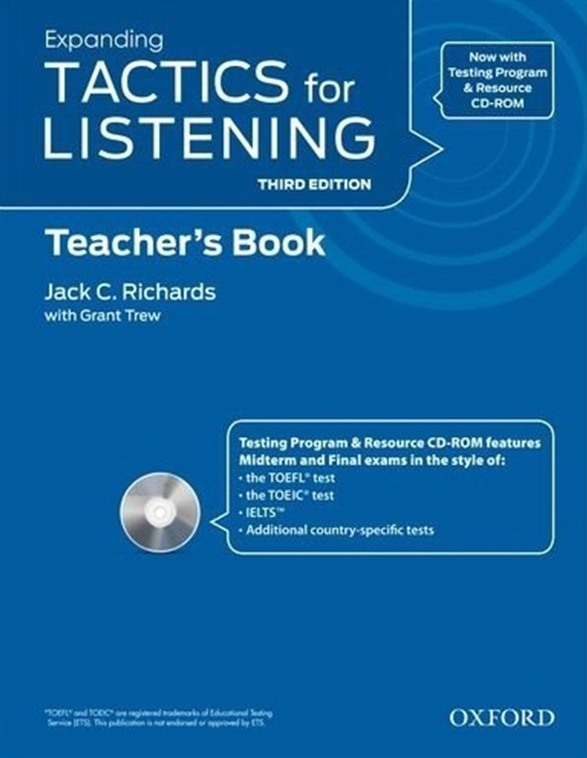 Expanding Tactics For Listening Teacher's Book With CD-ROM isbn 9780194013772