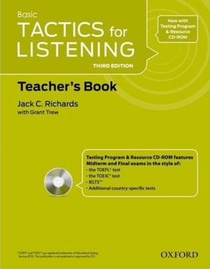 Basic Tactics For Listening Teacher's Book With CD-ROM isbn 9780194013758