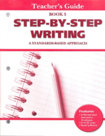 Step by Step Writing / Teachers Guide 3 / isbn 9781424005055