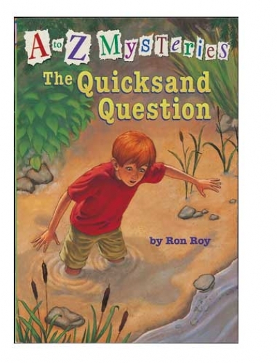 A to Z Mysteries #Q:The Quicksand Question / Book