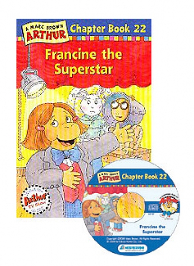 An Arthur Chapter Book 22 : Francine the Superstar (Book+CD Set) Paperback, Audio CD 1 포함