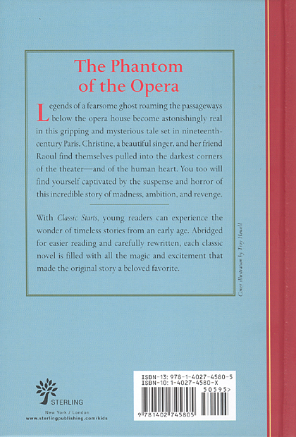 Classic Starts #34. The Phantom of the Opera [Hardcover]