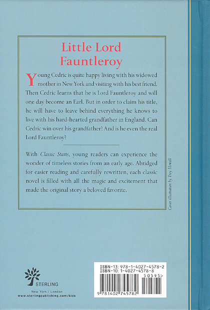 Classic Starts #30. Little Lord Fauntleroy [Hardcover]