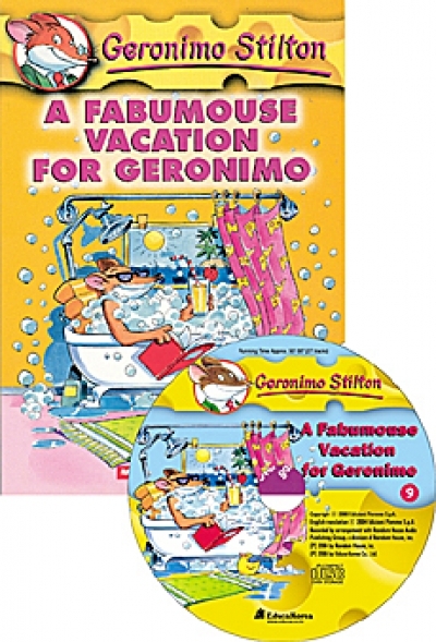 Geronimo Stilton #9. A Fabumouse Vacation for Geronimo (책 + 오디오시디)