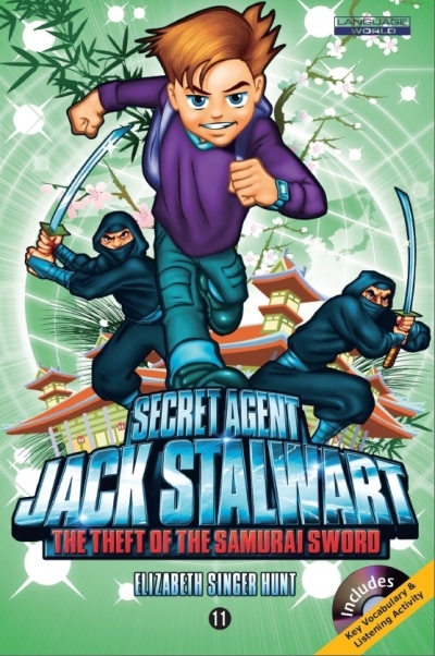 Secret Agent Jack Stalwart #11:The Theft of the Samurai Sword: Japan (B+CD)