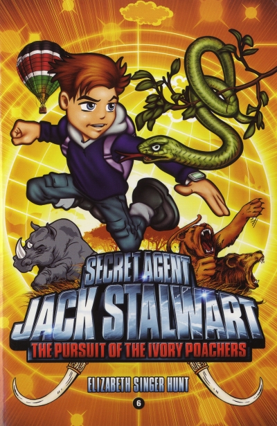 Secret Agent Jack Stalwart / #6:The Pursuit of the Ivory Poachers: Kenya (Book 1권 + CD 1장)