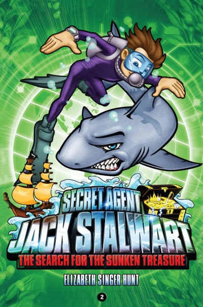 Secret Agent Jack Stalwart / #2:The Search for the Sunken Treasure: Australia (Book 1권 + CD 1장)