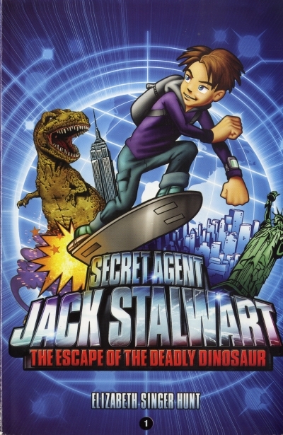 Secret Agent Jack Stalwart / #1:The Escape of the Deadly Dinosaur:USA (Book 1권 + CD 1장)