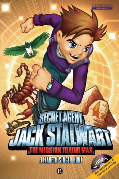 Secret Agent Jack Stalwart #14:The Mission to Find Max: Egypt (B+CD)