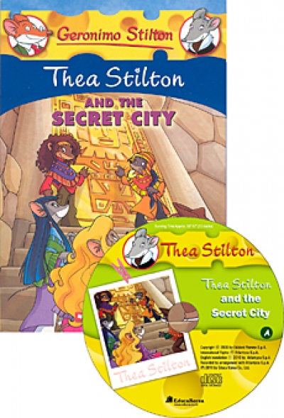 Thea Stilton and the Secret City (책 + 오디오시디 2장)