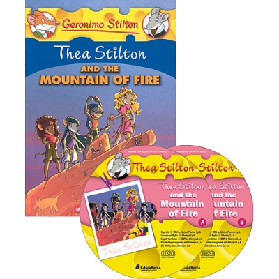 Thea Stilton / Thea Stil Ton And The Mountain Fire (Book 1권 + CD 1장)