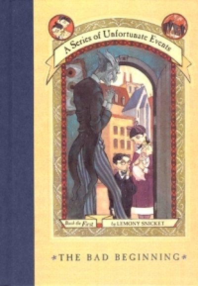 series of unfortunate events books the bad beginning