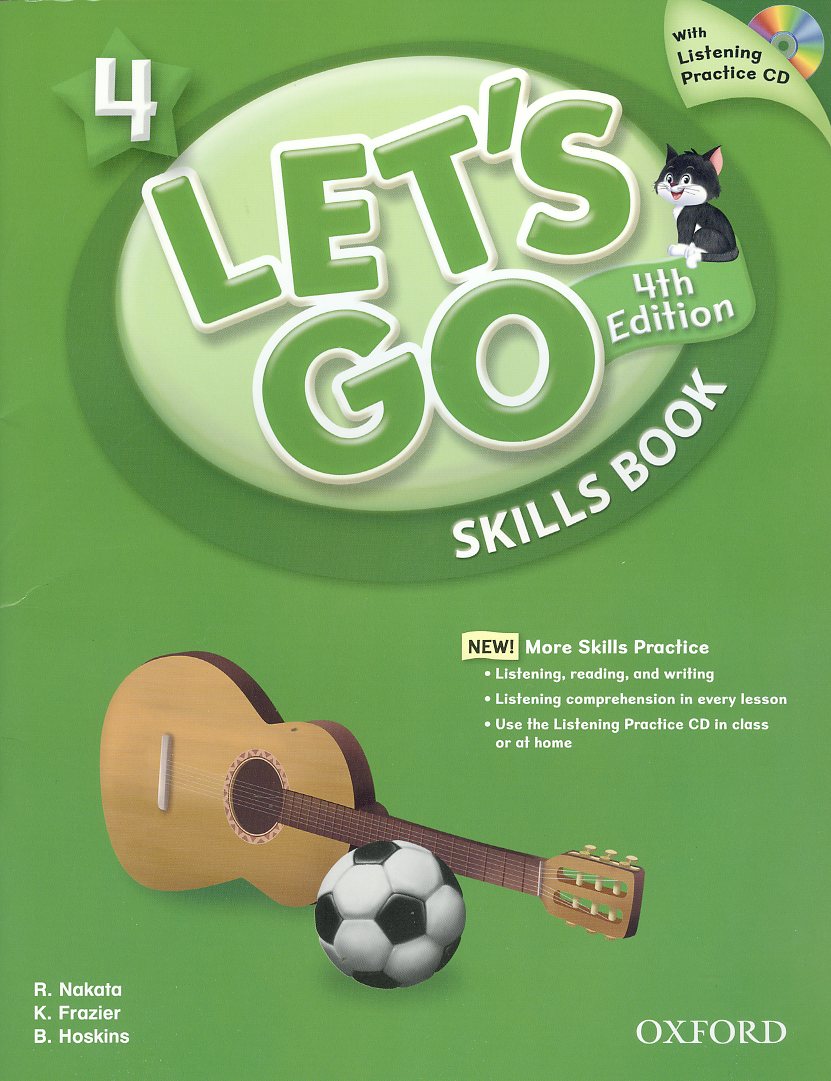Let's Go 4 Skills Book with Listening Practice CD isbn 9780194626576