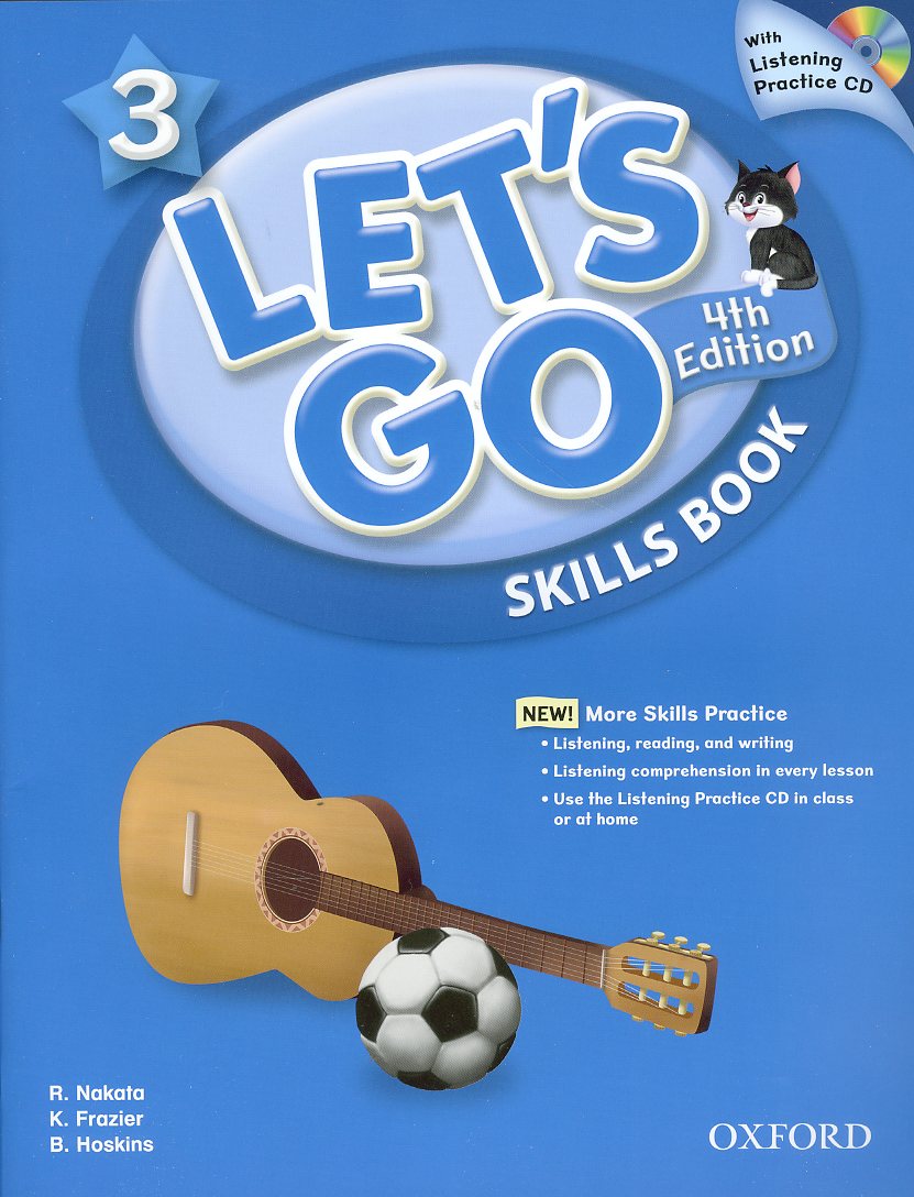 Let's Go 3 Skills Book with Listening Practice CD isbn 9780194626569