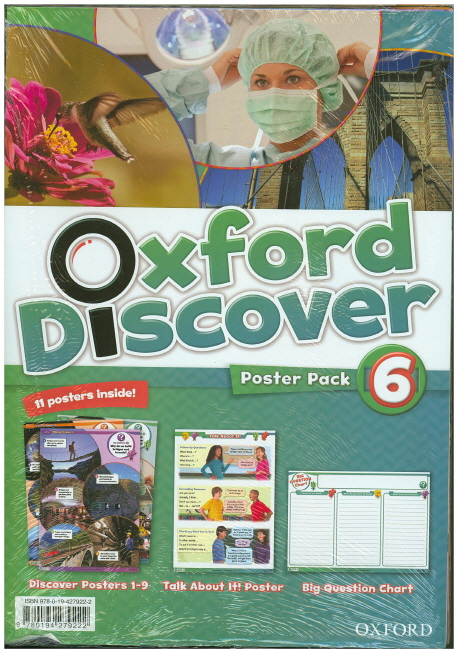Oxford Discover 6 Poster Pack isbn 9780194279222