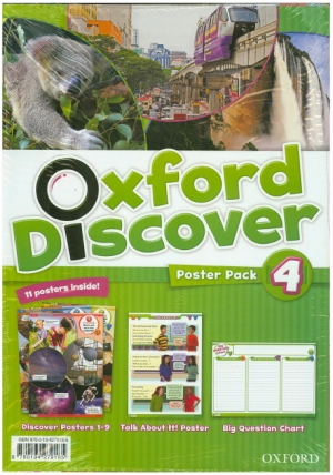Oxford Discover 4 Poster Pack isbn 9780194279185