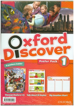 Oxford Discover 1 Poster Pack isbn 9780194279123