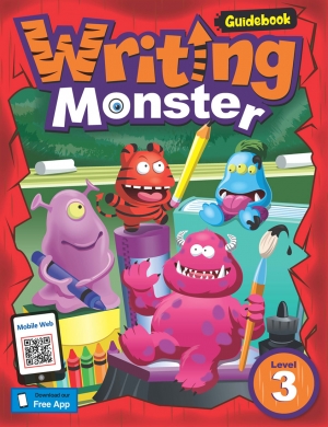Writing Monster 3 Guidebook with Resource CD isbn 9791155095591