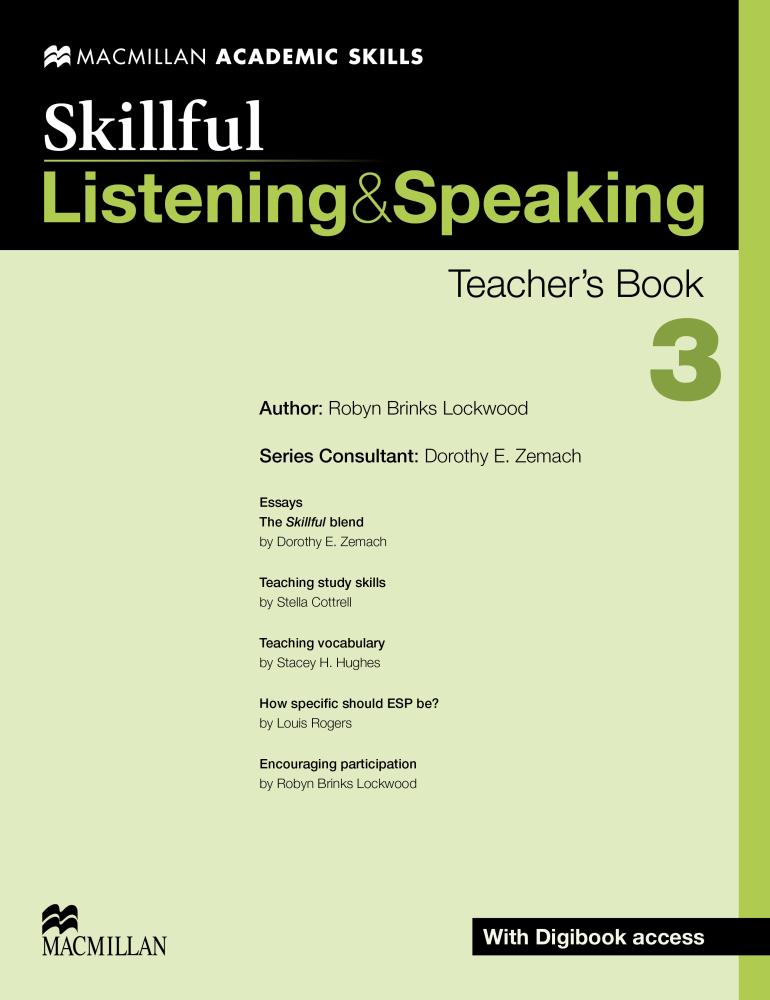 Skillful 3 Listening & Speaking Teacher's Book Pack / isbn 9780230430020