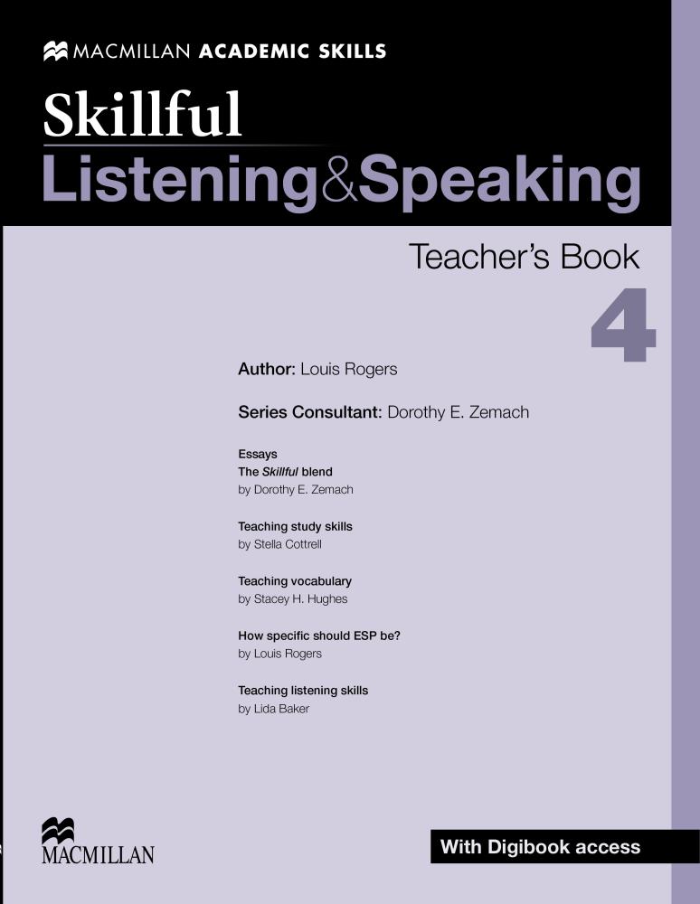 Skillful 4 Listening & Speaking Teacher's Book Pack / isbn 9780230430136
