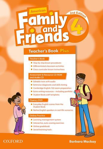 American Family and Friends 4 Teacher Book With CD 2/e isbn 9780194816519