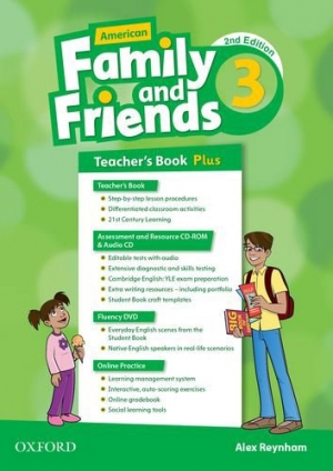 American Family and Friends 3 Teacher Book With CD 2/e isbn 9780194816328
