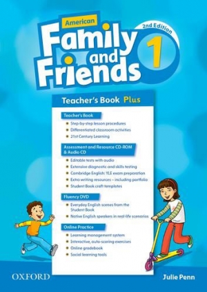 American Family and Friends 1 Teacher Book With CD 2/e isbn 9780194815901
