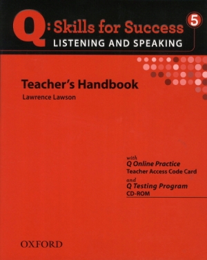 Q: LISTENING & SPEAKING 5 Teacher Book PACK / isbn 9780194756198