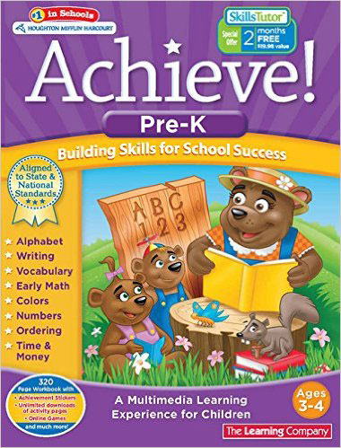 Achieve! : Pre-Kindergarten : Building Skills for School Success / isbn 9780547791074