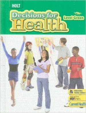 Decisions for Health (2009) Level Green book / isbn 9780030961564
