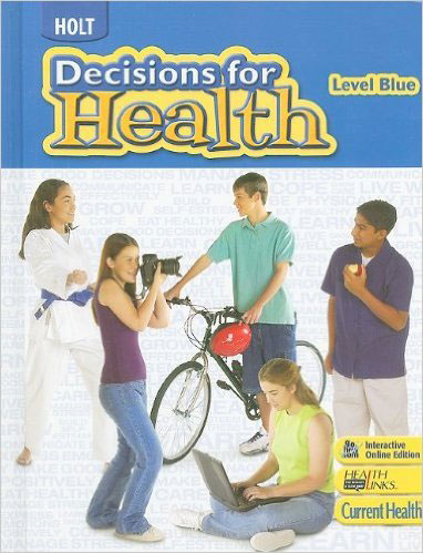 Decisions for Health Student Edition Level Blue / isbn 9780030961588