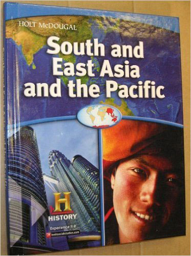 Holt McDougal World Geography South and East Asia and the Pacific 2012 isbn 9780547484853