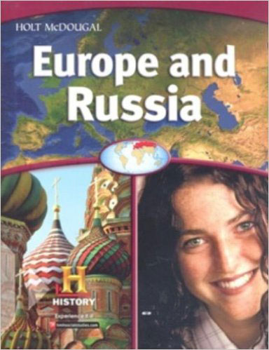 Holt McDougal World Regions Europe and Russia S/E 2012 / isbn 9780547484860