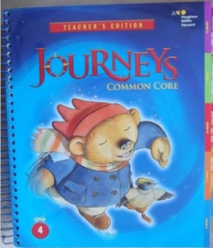 Journeys Common Core Teacher’s Editions GK.4 isbn 9780547975368