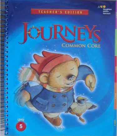 Journeys Common Core Teacher’s Editions GK.5 isbn 9780547975382