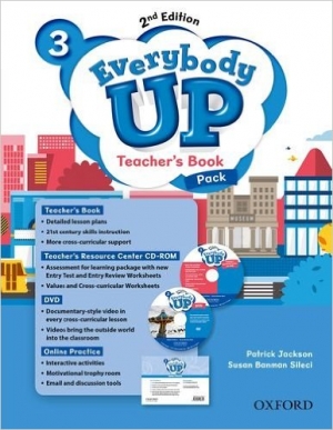 Everybody Up 3 Teacher's Book 2E isbn 9780194107013