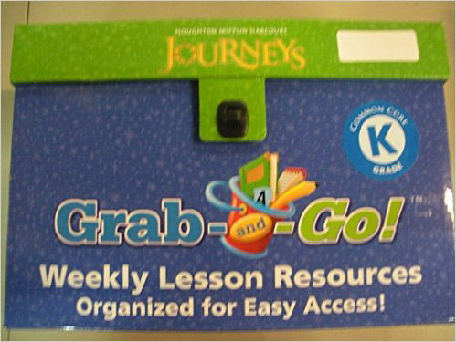 Journeys Common Core Grab-and-Go Complete Set Kindergarten isbn 9780547866826