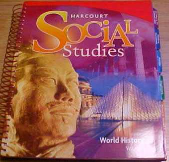 Harcourt Social Studies Grade 6 World History Teacher s Edition Vol.1 2007 isbn 9780153542411