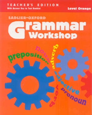 Grammar Workshop Orange Teacher's Guide isbn 9781421710648