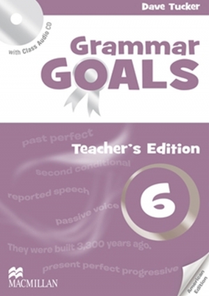 American Grammar Goals Level 6 Teacher Book with Class Audio CD isbn 9780230446489