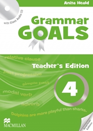 American Grammar Goals Level 4 Teacher Book with Class Audio CD isbn 9780230446342