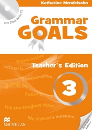 American Grammar Goals Level 3 Teacher Book with Class Audio CD isbn 9780230446274