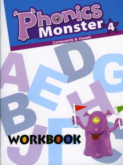 Phonics Monster 4 Work Book isbn 9788964805435