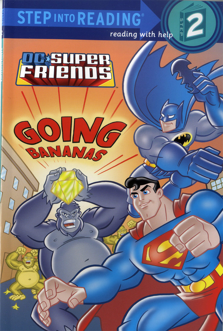 Step Into Reading 2 Super Friends : Going Bananas isbn 9780375856136