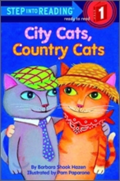 Step Into Reading Step 1 City Cats, Country Cats Book